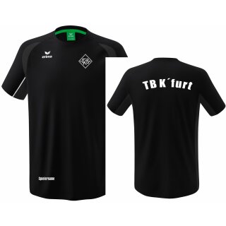 LIGA STAR Trainings T-Shirt schwarz/weiß