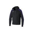 EVO STAR Trainingsjacke mit Kapuze schwarz/ultra violet