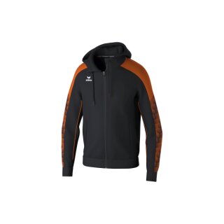 EVO STAR Trainingsjacke mit Kapuze schwarz/orange