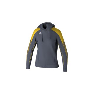 EVO STAR Trainingsjacke mit Kapuze slate grey/gelb