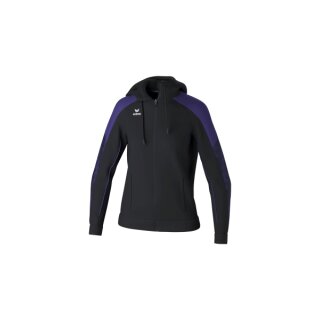 EVO STAR Trainingsjacke mit Kapuze schwarz/ultra violet