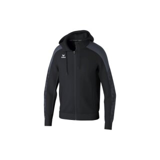EVO STAR Trainingsjacke mit Kapuze schwarz/slate grey