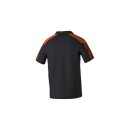 EVO STAR Poloshirt schwarz/orange