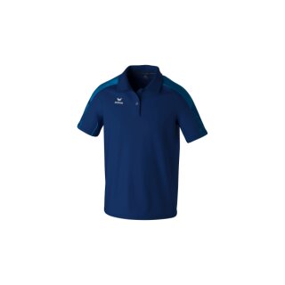 EVO STAR Poloshirt new navy/mykonos blue