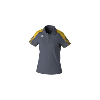 EVO STAR Poloshirt slate grey/gelb