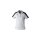 EVO STAR Poloshirt weiß/schwarz