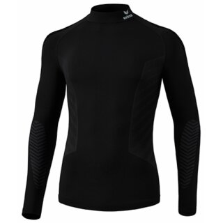 Athletic Longsleeve Turtleneck schwarz