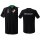 LIGA STAR Trainings T-Shirt schwarz/weiß