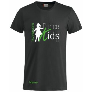 T-Shirt Dance Kids mini schwarz