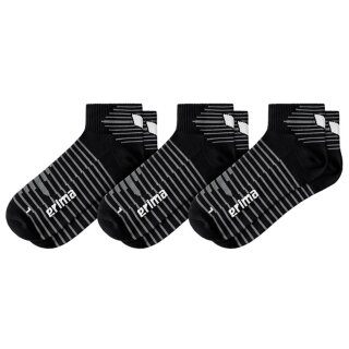 3-Pack Kurzsocken schwarz