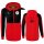 Six Wings Trainingsjacke mit Kapuze rot/schwarz