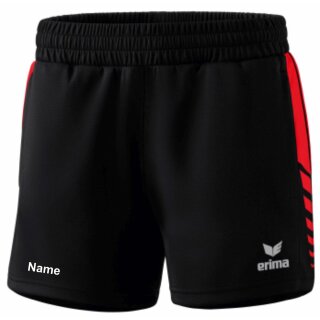 Six Wings Worker Shorts schwarz/rot