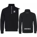 Classic Half-Zip schwarz