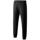 Unisex Sweatpants mit Bündchen schwarz