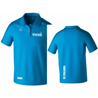 EVO STAR Poloshirt curacao/mykonos