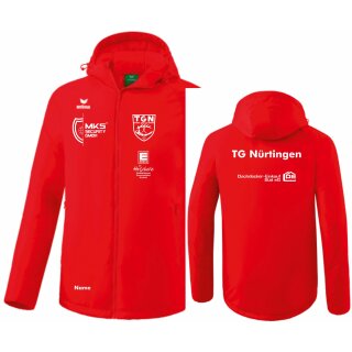 Team Winterjacke rot