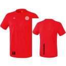 Funktions Teamsport T-Shirt rot