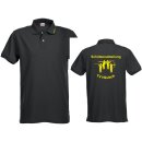 Poloshirt men schwarz ohne Logo