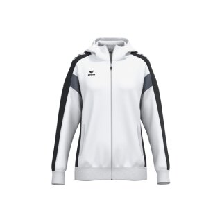 CELEBRATE 125 Training Jacket with hood weiß/schwarz