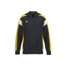 CELEBRATE 125 Training Jacket with hood schwarz/gelb