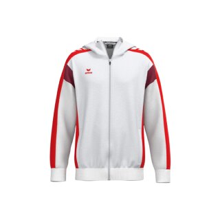 CELEBRATE 125 Training Jacket with hood weiß/rot