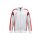CELEBRATE 125 Training Jacket with hood weiß/rot