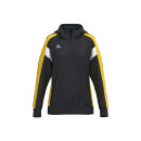 CELEBRATE 125 Training Jacket with hood schwarz/gelb
