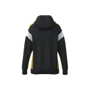 CELEBRATE 125 Training Jacket with hood schwarz/gelb