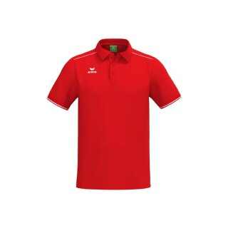 CMPT Poloshirt rot/weiß