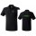 Teamsport Poloshirt schwarz