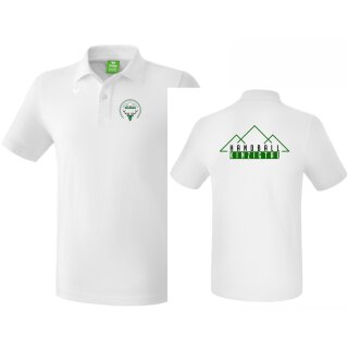 Teamsport Poloshirt weiß