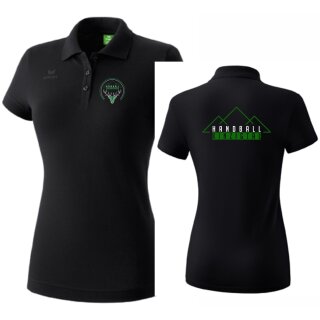 Teamsport Poloshirt schwarz