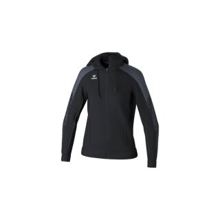 EVO STAR Trainingsjacke mit Kapuze schwarz/slate grey