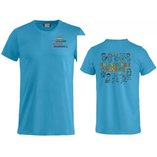 T-Shirt Erwachsene blau