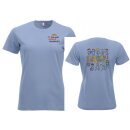 T-Shirt Frauen hellblau