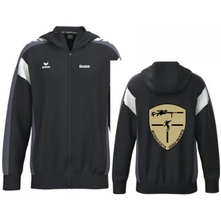 CELEBRATE 125 Training Jacket with hood schwarz/slate grey