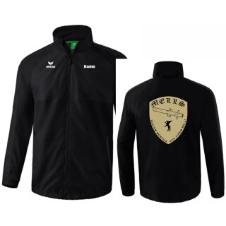 Team Allwetterjacke schwarz