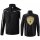 Laufjacke schwarz/weiß