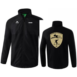 Team Allwetterjacke schwarz