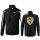 Laufjacke schwarz/weiß