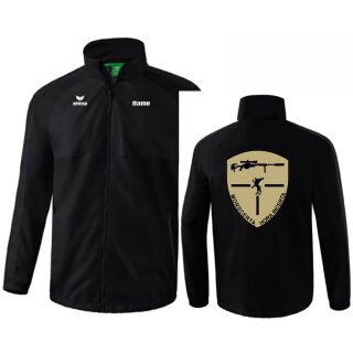 Team Allwetterjacke schwarz