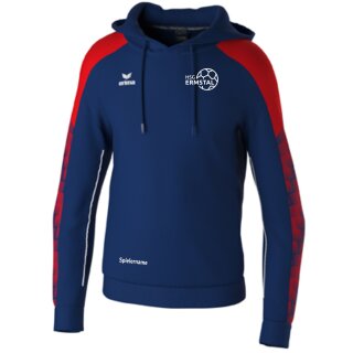 EVO STAR Kapuzensweat new navy/rot