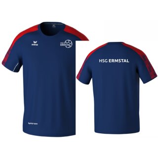 EVO STAR T-Shirt new navy/rot