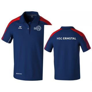 EVO STAR Poloshirt new navy/rot