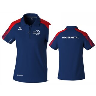 EVO STAR Poloshirt new navy/rot