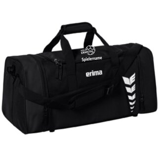SIX WINGS Sporttasche schwarz