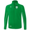LIGA STAR Polyester Trainingsjacke smaragd/weiß