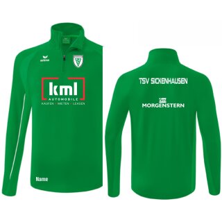 Warmlauf-LIGA STAR Trainingstop smaragd/weiß