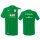 Warmlauf-LIGA STAR Trainings T-Shirt smaragd/weiß