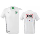 Warmlauf-Essential Team T-Shirt weiß/monument grey